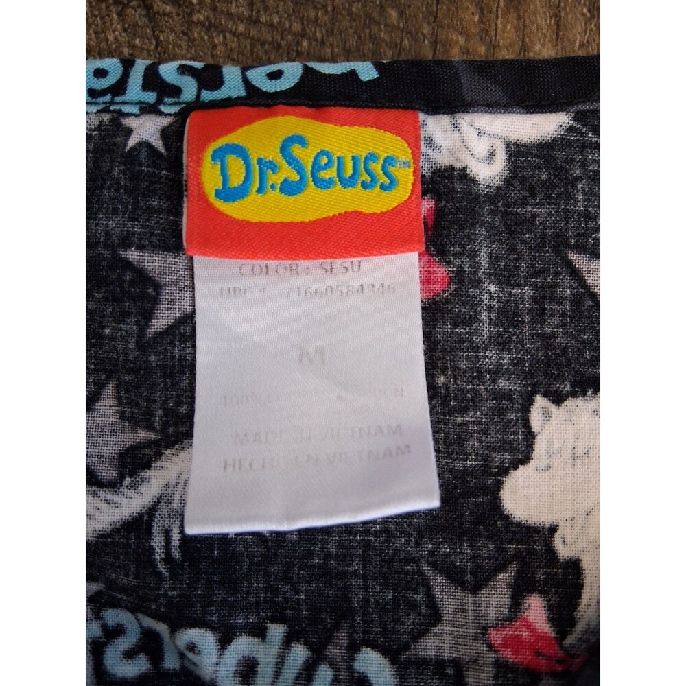 Dr Seuss Cat in the Hat Scrub Top Size Medium - Picture 7 of 7